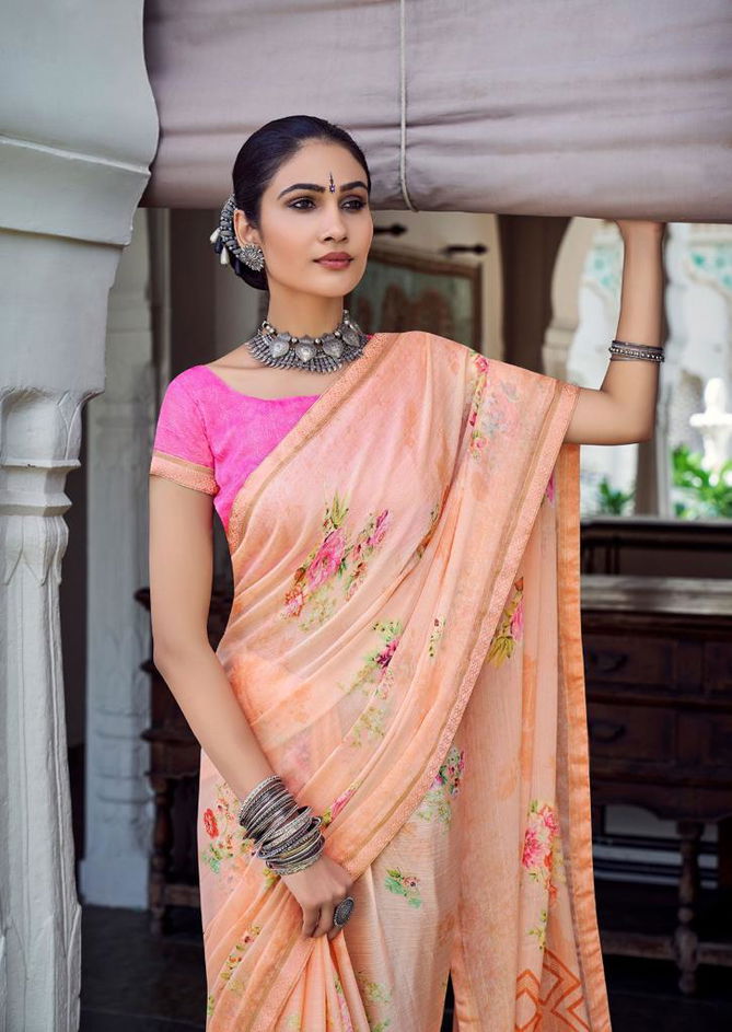 Kashvi Sara Ethnic Wear Wholesale Printed Designer Sarees Catalog